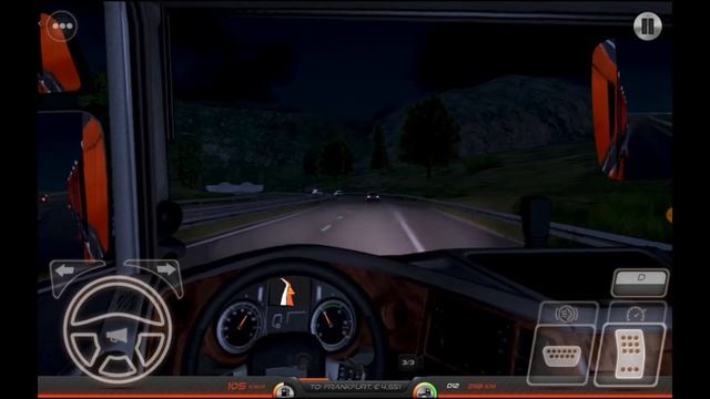 ОБЗОР НОВОГО ГРУЗОВИКА В ИГРЕ Truck Simulator: Europe 2 (Android). ПЕРВЫЙ РЕЙС НА КАМЕРУ. смотреть онлайн