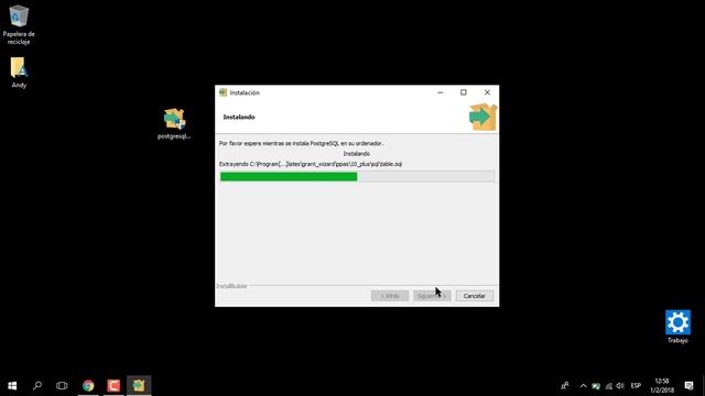 Instalación completa de PostgreSQL 10.1 смотреть онлайн