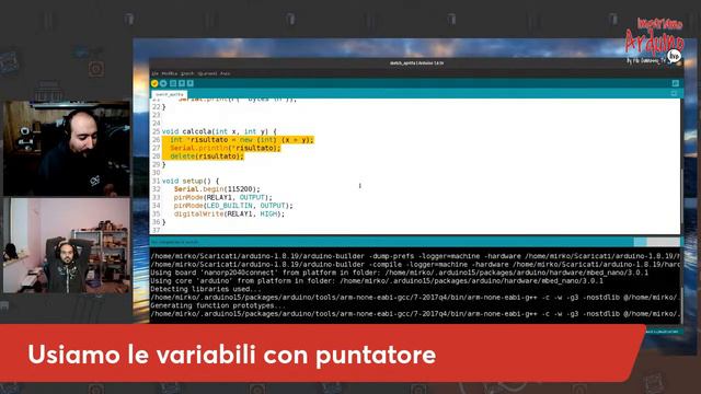 Corso Arduino #29 : Impariamo Arduino Live, ottimizzare il codice! смотреть онлайн