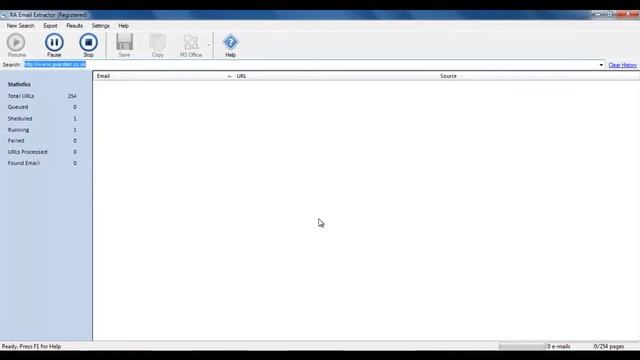 How to Extract Email Addresses From website - RA Email Extractor смотреть онлайн