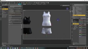 Применение материалов в DAZ. Первый урок