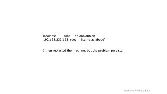 MySQL : Enable remote MySQL connection: ERROR 1045 (28000): Access denied for user смотреть онлайн
