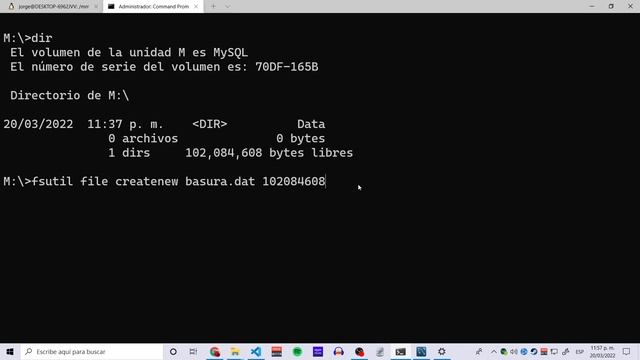 Experimento: Base de datos MySQL se queda sin espacio de disco duro. смотреть онлайн