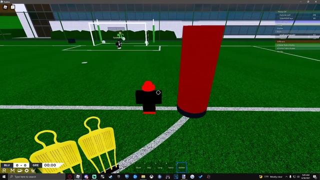 explaining how "reach" works in Roblox and why low ping is important as a striker( basic mechanics смотреть онлайн