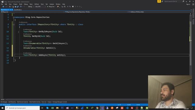 .Net Core Blog Web Site Part-2 (Generic Repository) смотреть онлайн