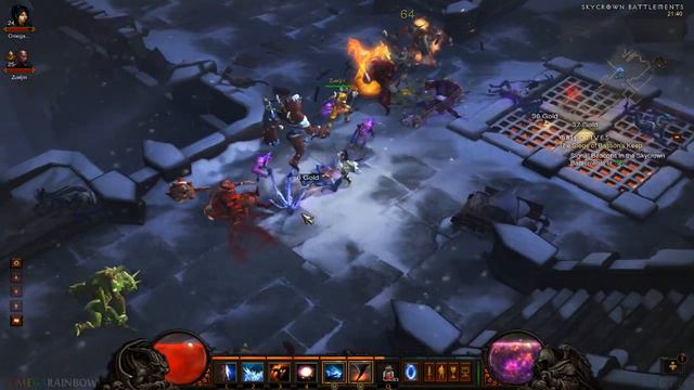 Ω HD Diablo 3 Ep.024 w/ Zueljin & OmegaRainbow смотреть онлайн