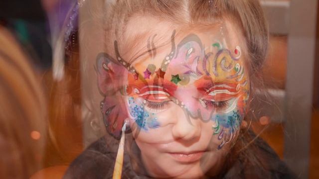 Аквагрим на детский праздник смотреть онлайн