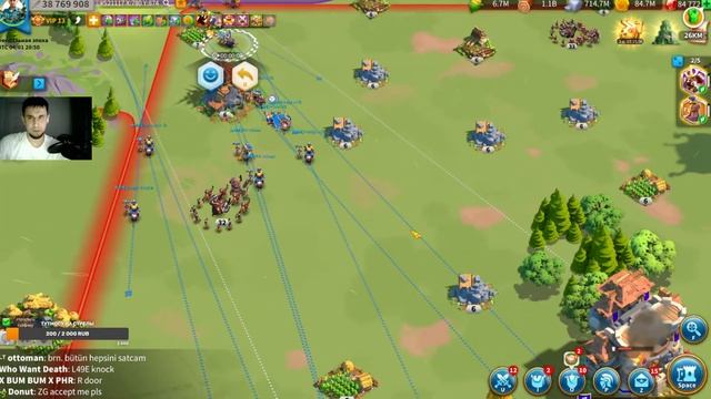 Время пришло драться(Режим ночь)⚔ Rise of Kingdoms games смотреть онлайн