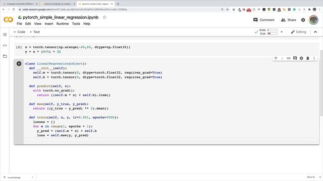 07 04 Linear Regression In PyTorch смотреть онлайн