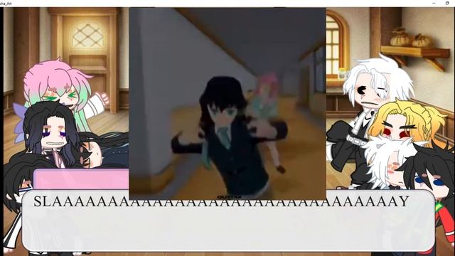 Hashira react to random videos | 2/?? | Not original | Kny | Hashira | Gacha Club | Video reaction смотреть онлайн