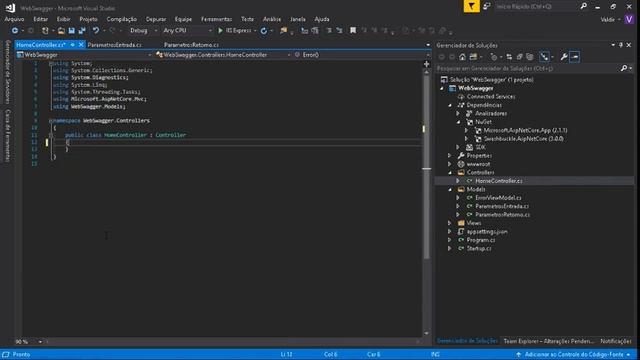 Documentando APIs ASP.NET Core com Swagger смотреть онлайн