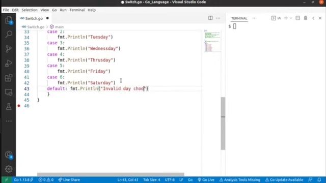 What is Switch-case statement in golang? #go-lang смотреть онлайн