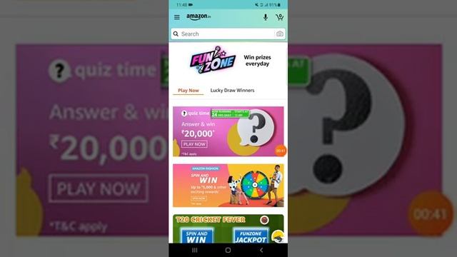 #Apple #Macbook #Amazon Play 2 games & Win Apple macbook pro, ₹10000 Pay Balance and more | GulfTec смотреть онлайн