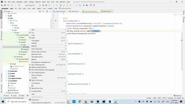 AEM Tutorial #23 | Sling Model Unit Testing | Unit Test for Sling Model using JUnit 5 and AEM Mocks смотреть онлайн