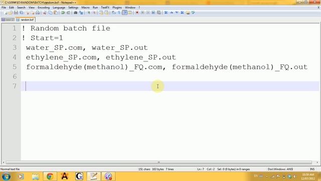 Avogadro with Gaussian Tutorial Batch files смотреть онлайн