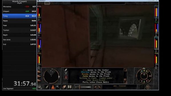 Wizardry 8 speedrun science