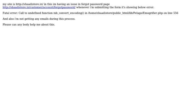 Fatal error: Call to undefined function mb_convert_encoding() in... смотреть онлайн