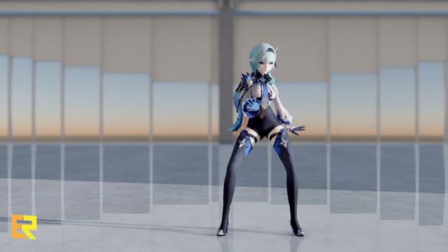 Wisin & Yandel - Follow The Leader Eula Genshin Impact MMD Motion DL смотреть онлайн