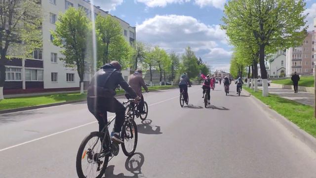 Березино минская область Александр Забаронок 06.05.2023г.Вело пробег. смотреть онлайн