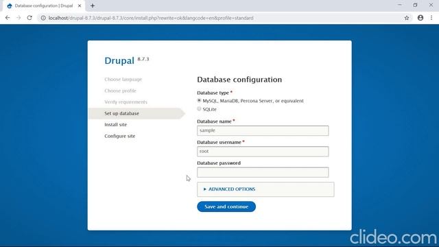 drupal-8 complete installation process смотреть онлайн