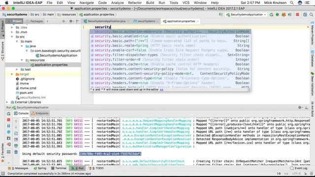 Spring Security BASIC authentication for a Spring Data REST Repository смотреть онлайн
