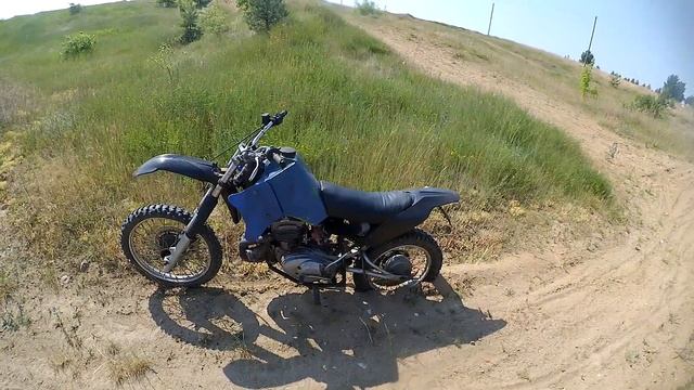 Самодельный ЛК на ИЖ Планета. Обкатка и первые результаты обрезнивания. смотреть онлайн