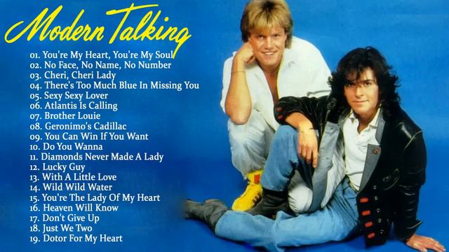 Morden Talking Greatest Hits Full Album -  Morden Talking DIe Besten Songs 2018