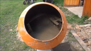 БЕТОНОМЕШАЛКА "Лебедянь" СБР-132Н  В РАБОТЕ-ВЫБОР БЕТОНОМЕШАЛКИ