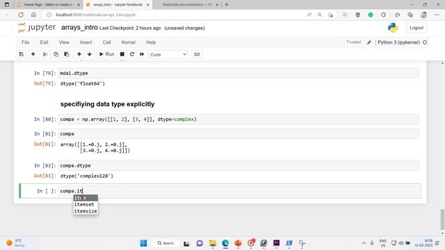 10 different ways of creating ndarray смотреть онлайн