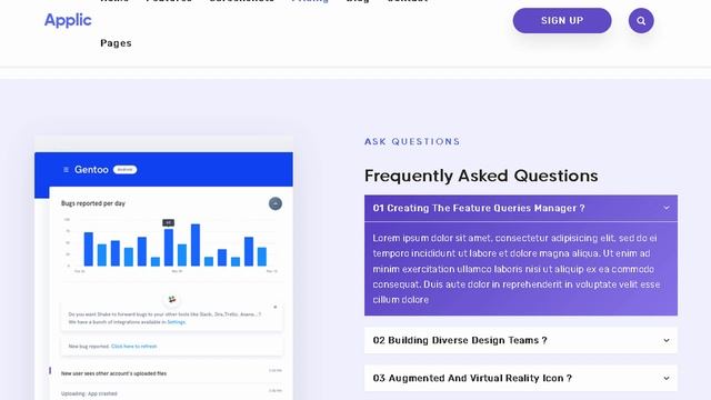 Applic - App Landing and SaaS Template | Themeforest Templates смотреть онлайн