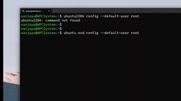 Reset user's password Ubuntu22.04.2 WSL 2 | Windows Subsystem for Linux