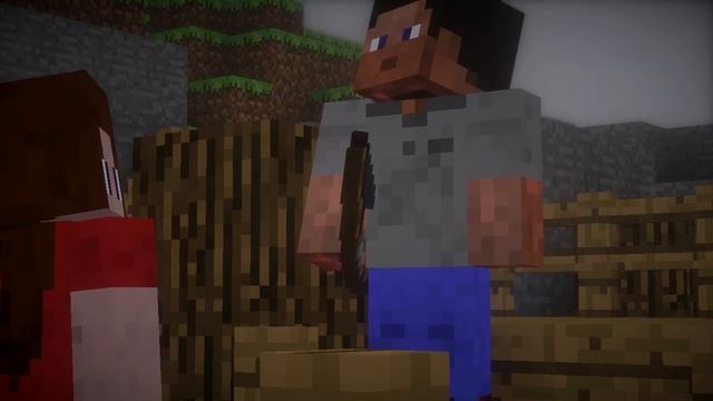 My Undead City 2 (Minecraft Feature Film Movie) - Minecraft Zombie Apocalypse Horror Machinima смотреть онлайн