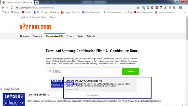 Download Samsung SM-S320VL Combination File | Firmware | Flash File смотреть онлайн