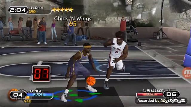 NBA Ballers rebound PPSSPP gameplay смотреть онлайн