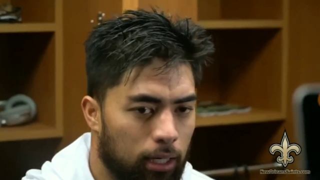 Manti Te'o Postgame Interview - 12/24/17 victory over the Atlanta Falcons смотреть онлайн