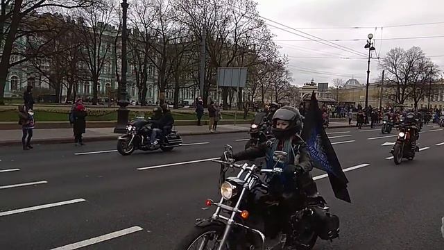 Открытие мотосезона 05.05.2018 СПб смотреть онлайн
