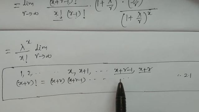 Poisson distribution as a Limiting case of Negative Binomial distribution - BSc Statistics смотреть онлайн