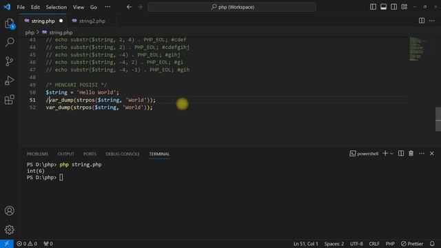 Built In String Functions – Tutorial PHP Function #10 смотреть онлайн