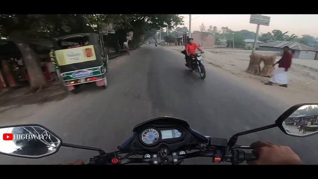 Honda CB125 SHINE SP REAL MILEAGE TEST !! HIGHWAY71