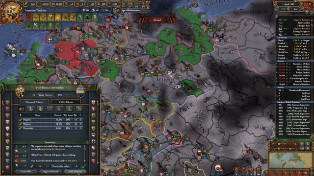HRE din konusunu çözme [20] EU4 In the name of Kayser - Alternatif dünya modu Katolik Osmanlı смотреть онлайн