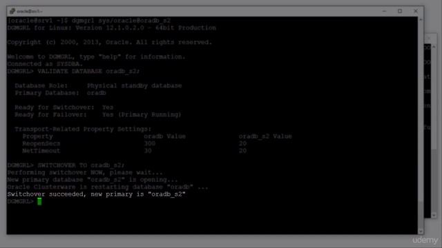 026 Oracle 12C Data Guard Administration - Perform Role Transitions - Practice смотреть онлайн