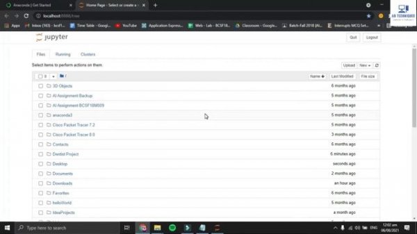 How to -open-use- run- Python - Notebook - ipynb-file - Anaconda - Jupyter - Notebook - Windows 1