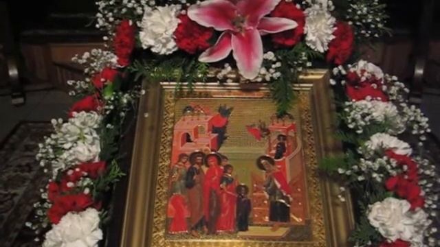 Введение во храм Пресвятой Богородицы Тропарь и кондак смотреть онлайн