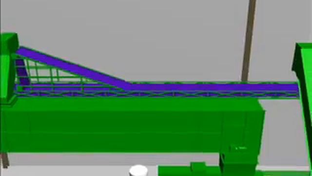 Анимация автоматизированной системы кормления OLD TATOMA STATIONARY PLANT (кормовой центр) смотреть онлайн
