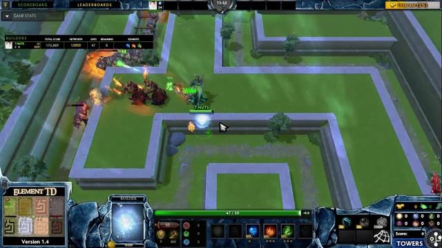 Element TD - Top 10 rank build, fire/earth meta смотреть онлайн