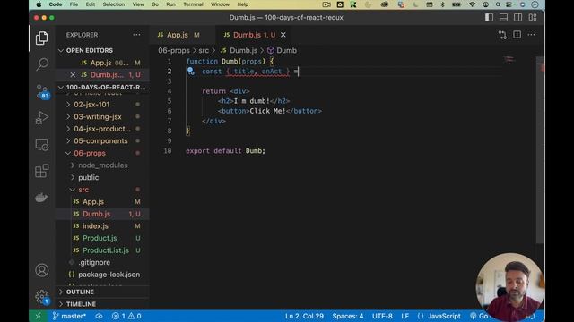 Day #06 - React Props System смотреть онлайн