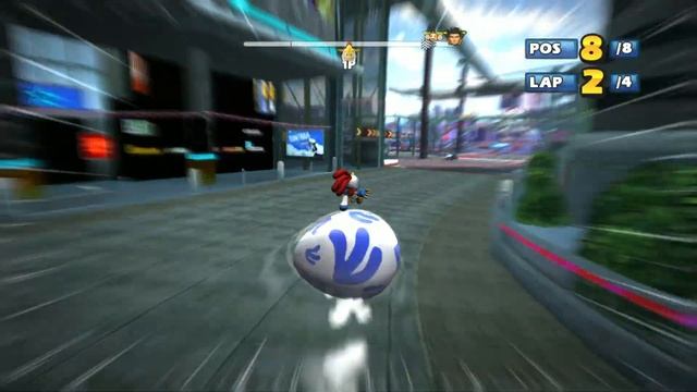 BILLY HATCHER Shibuya Downtown 4 Laps Expert (Request) Sonic & Sega All-Stars Racing -PC