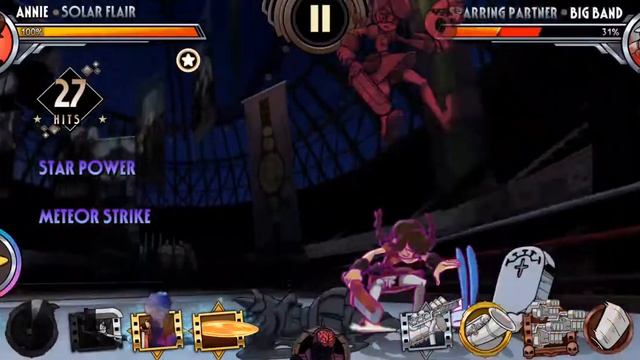 Skullgirls Mobile - Annie solar flare combo 1 смотреть онлайн