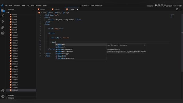 Find the string index in || java script смотреть онлайн
