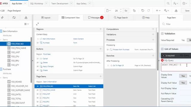 POS tutorials 7 : Purchase-1 | Master Details | Release 1 | Oracle APEX смотреть онлайн